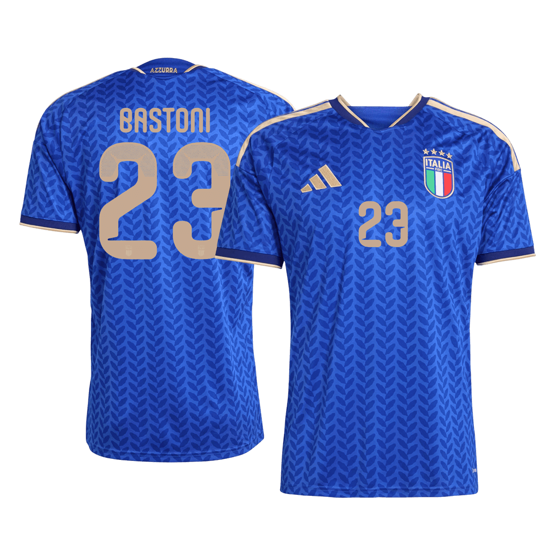 BASTONI #23 Italy Home Soccer Jersey World Cup 2026 Blue - gojersey