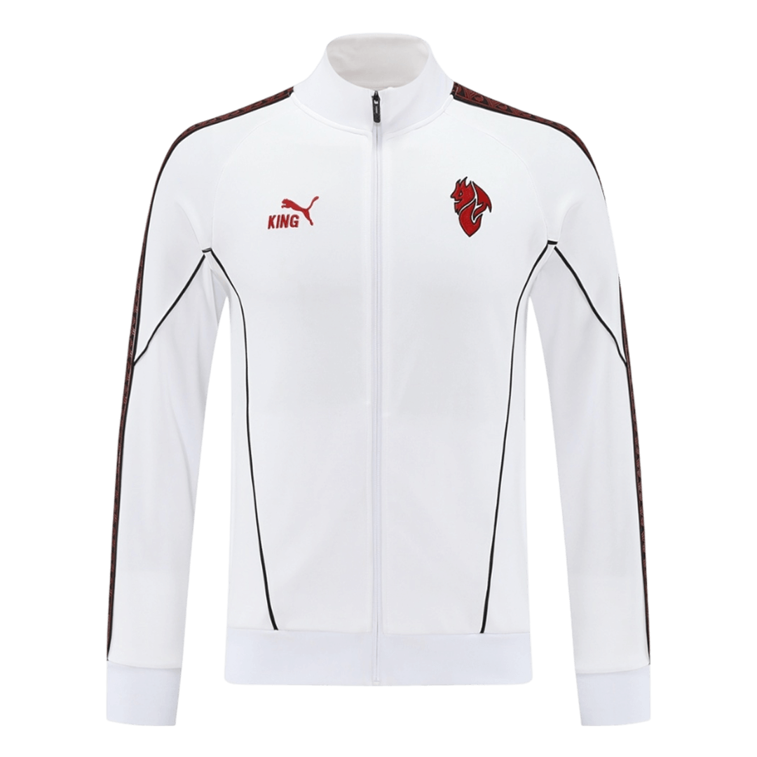 AC Milan Training Kit 2025/26 - White (Jacket+Pants) - gojersey