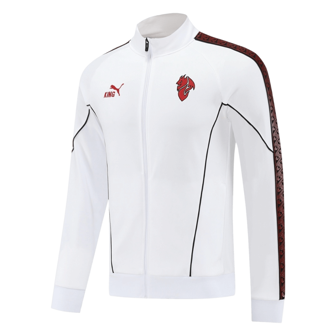 AC Milan Training Kit 2025/26 - White (Jacket+Pants) - gojersey