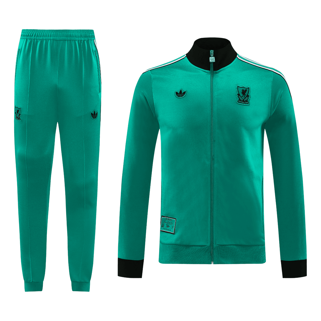 Liverpool Training Kit 2025/26 - Green (Top+Pants) - gojersey