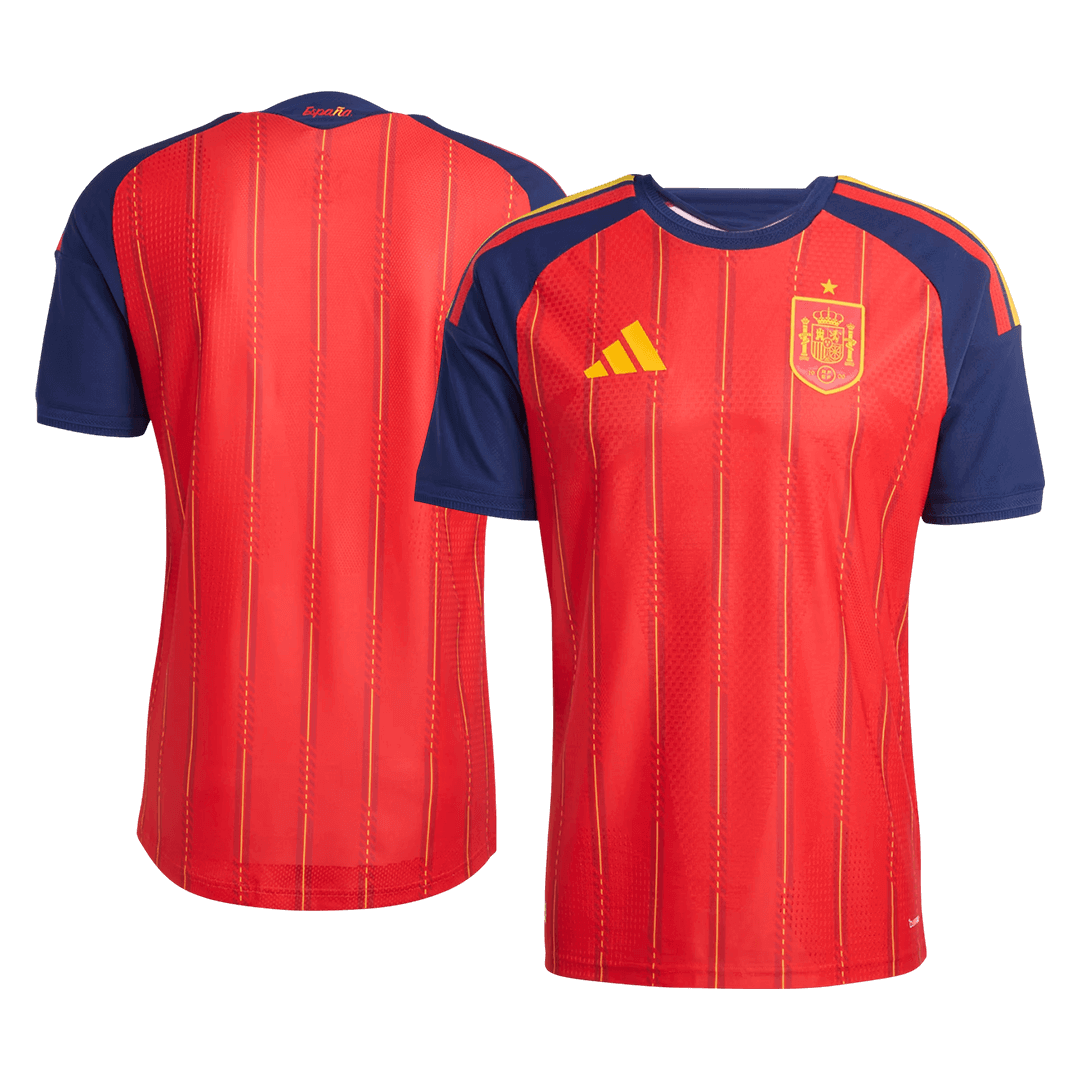 Spain Home Soccer Jersey Authentic 2026 - gojersey
