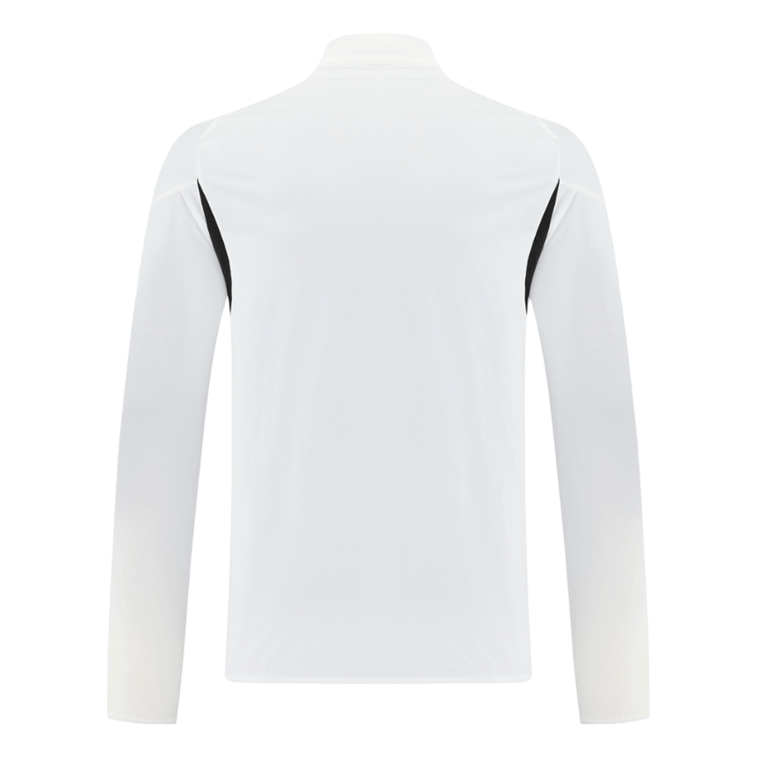 25/26 Manchester United Windbreaker Jacket White - gojersey