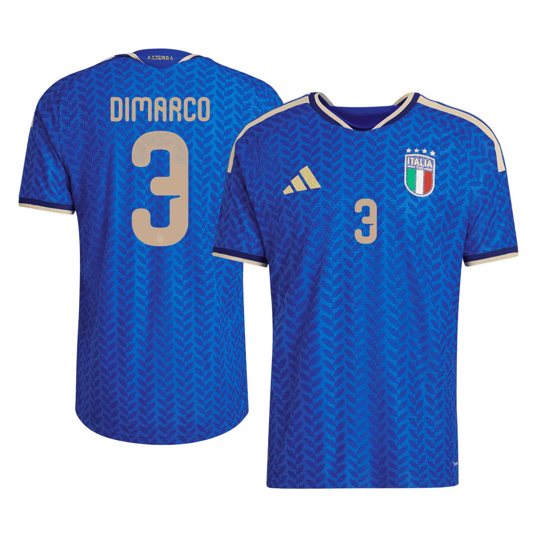 Italy DIMARCO #3 Home Soccer Jersey Authentic 2026 - gojersey