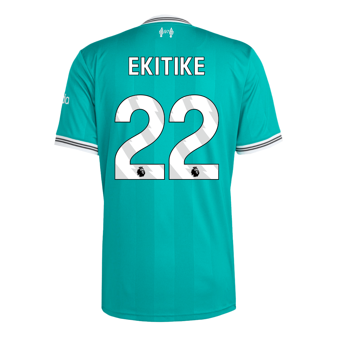 Liverpool EKITIKE #22 Third Away Soccer Jersey 2025/26 - gojersey