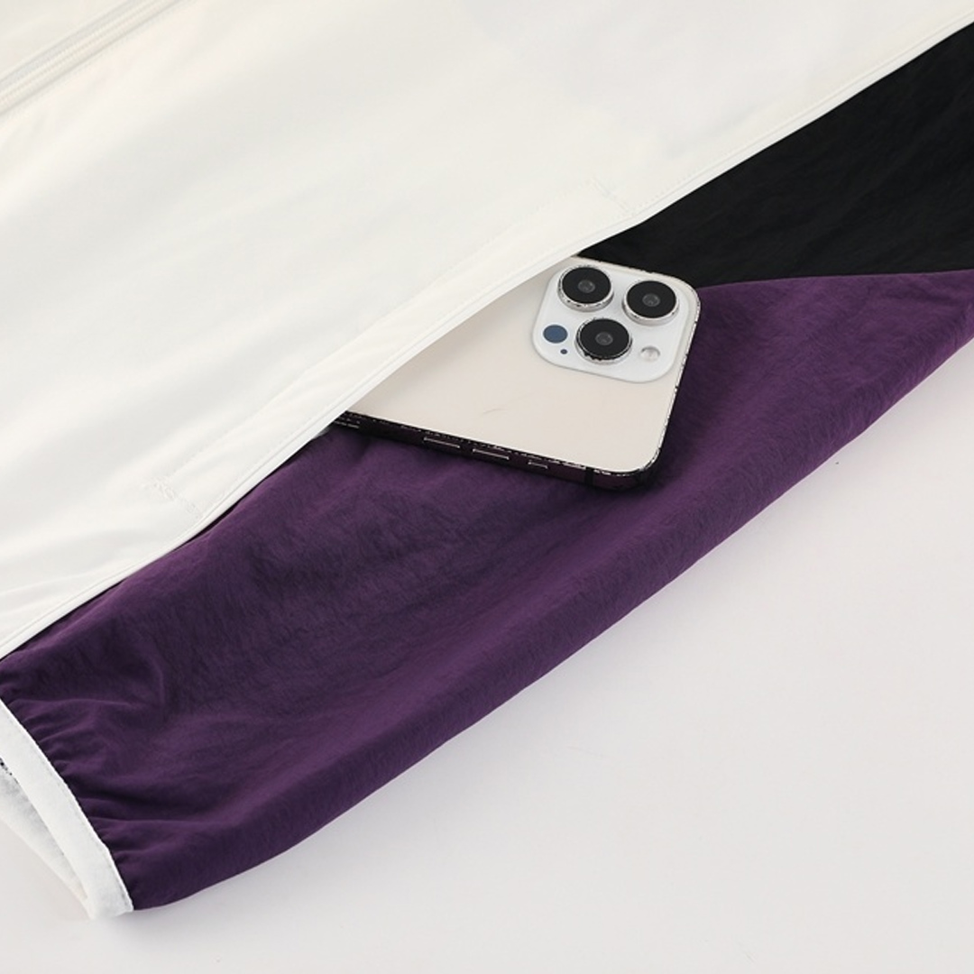 25/26 Manchester United Windbreaker Jacket White - gojersey