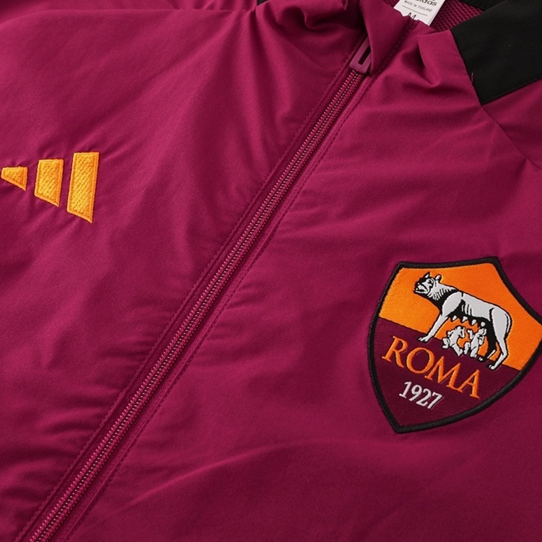 25/26 Roma Windbreaker Jacket Red - gojersey