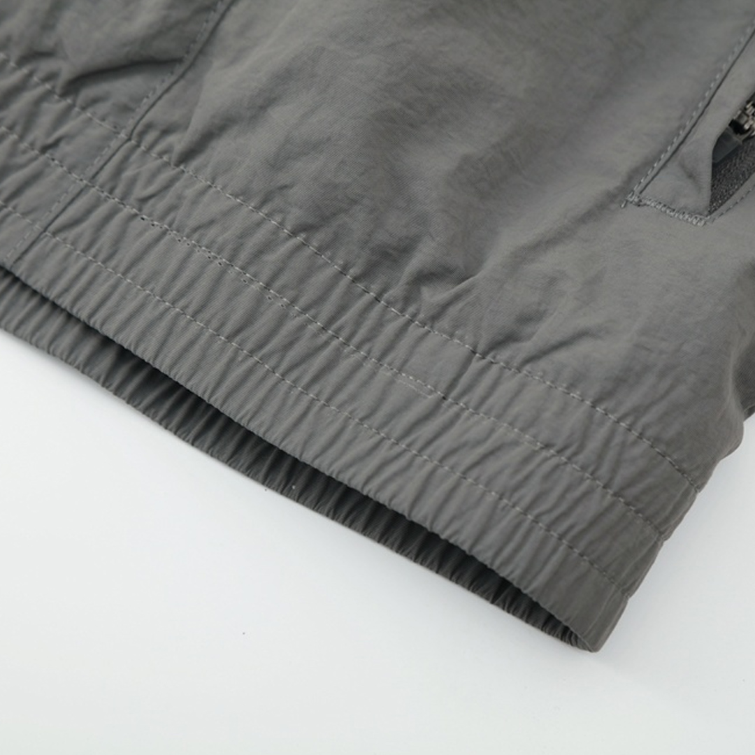 25/26 Real Madrid Windbreaker Jacket Gray - gojersey