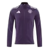 25/26 Manchester United Windbreaker Jacket Purple - gojersey