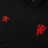 25/26 Manchester United Windbreaker Jacket Black - gojersey