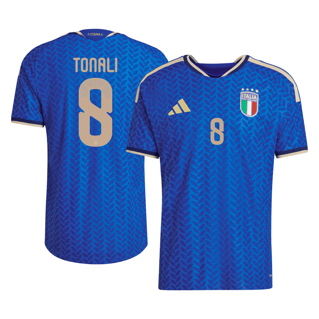 Italy TONALI #8 Home Soccer Jersey Authentic 2026 - gojersey