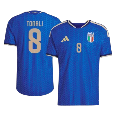 Italy TONALI #8 Home Soccer Jersey Authentic 2026 - gojersey