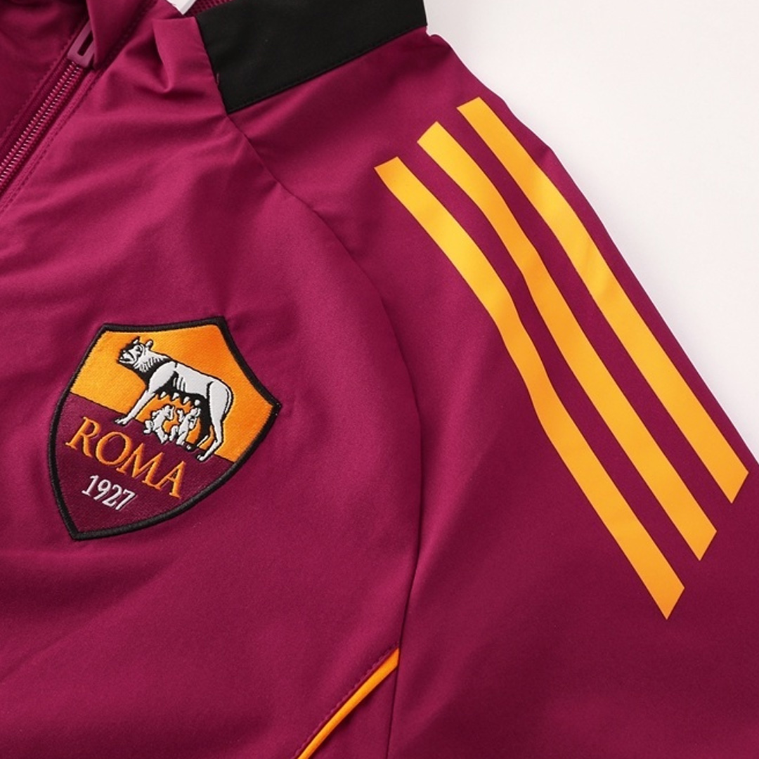 25/26 Roma Windbreaker Jacket Red - gojersey