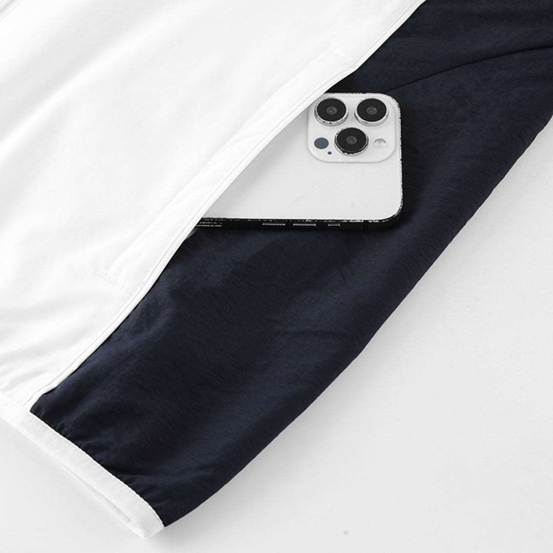 25/26 Arsenal Windbreaker Jacket White - gojersey