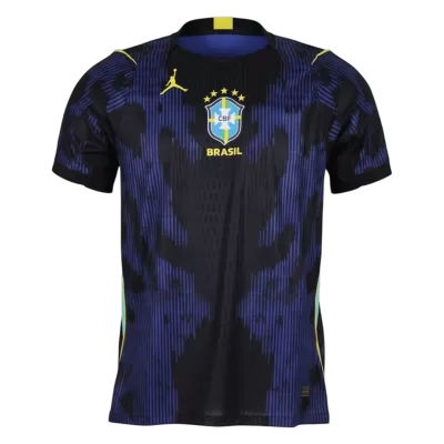 Brazil Away Soccer Jersey World Cup 2026 Navy - gojersey