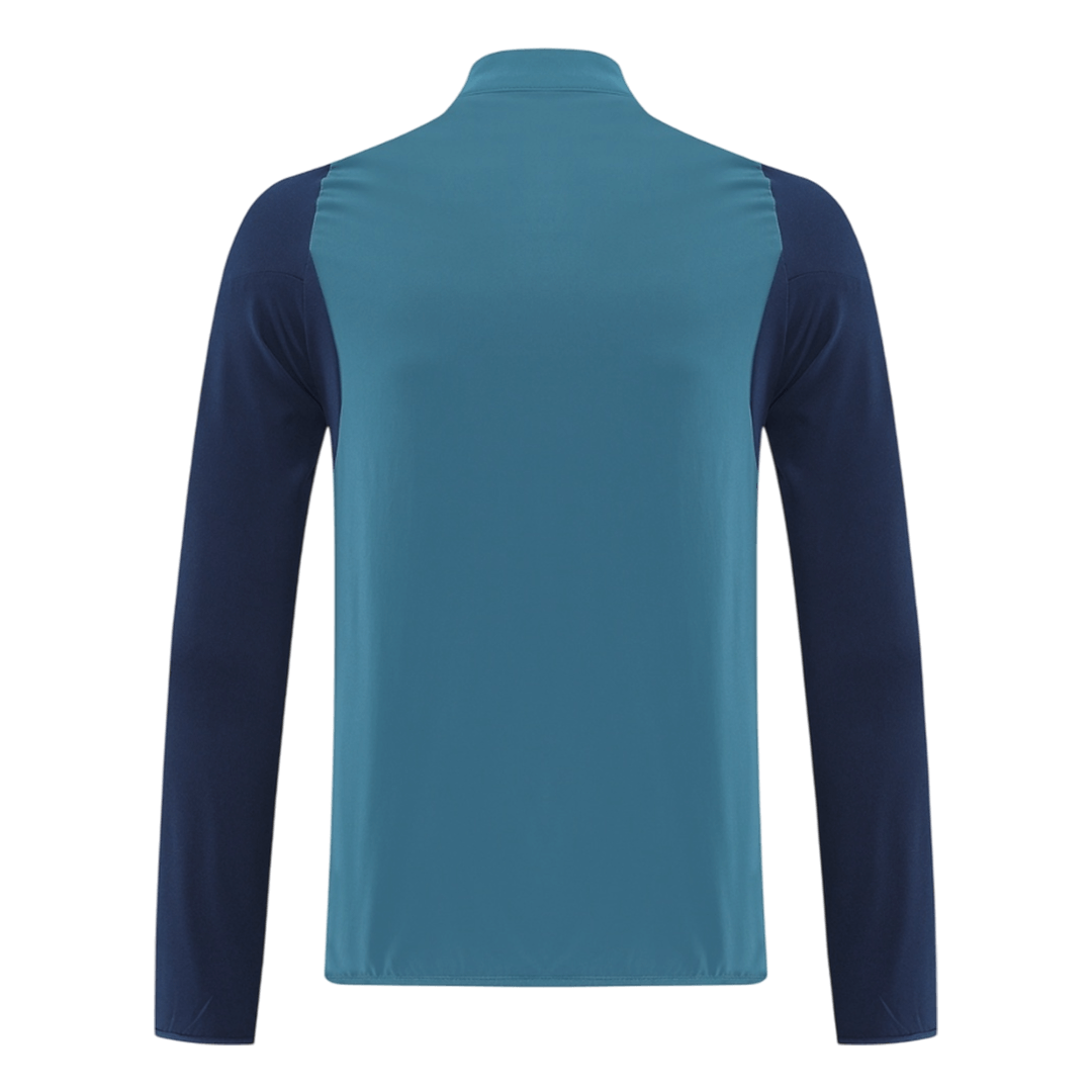 25/26 Arsenal Windbreaker Jacket Blue - gojersey