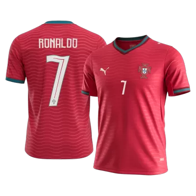 RONALDO#7 Portugal Home Soccer Jersey World Cup 2026 Red - gojersey