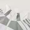 25/26 Real Madrid Windbreaker Jacket White - gojersey