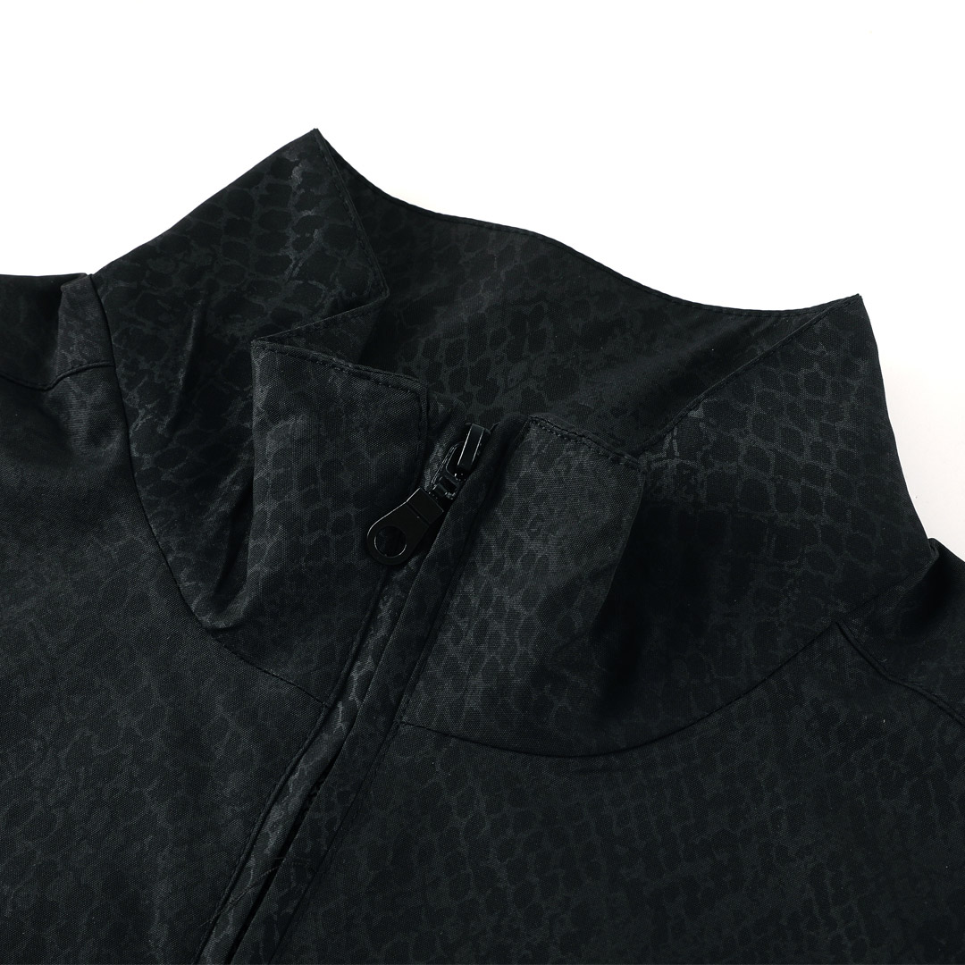 25/26 Barcelona Windbreaker Jacket Black - gojersey