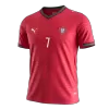RONALDO#7 Portugal Home Soccer Jersey World Cup 2026 Red - gojersey