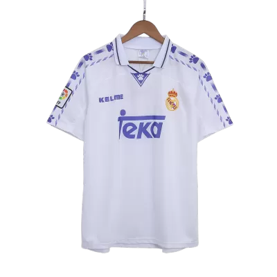 Real Madrid Home Jersey Retro 1996/97 - gojersey