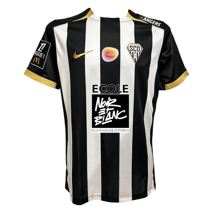 Angers SCO Home Soccer Jersey 2025/26 - gojersey