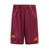 Roma Home Soccer Shorts 2025/26 - gojersey