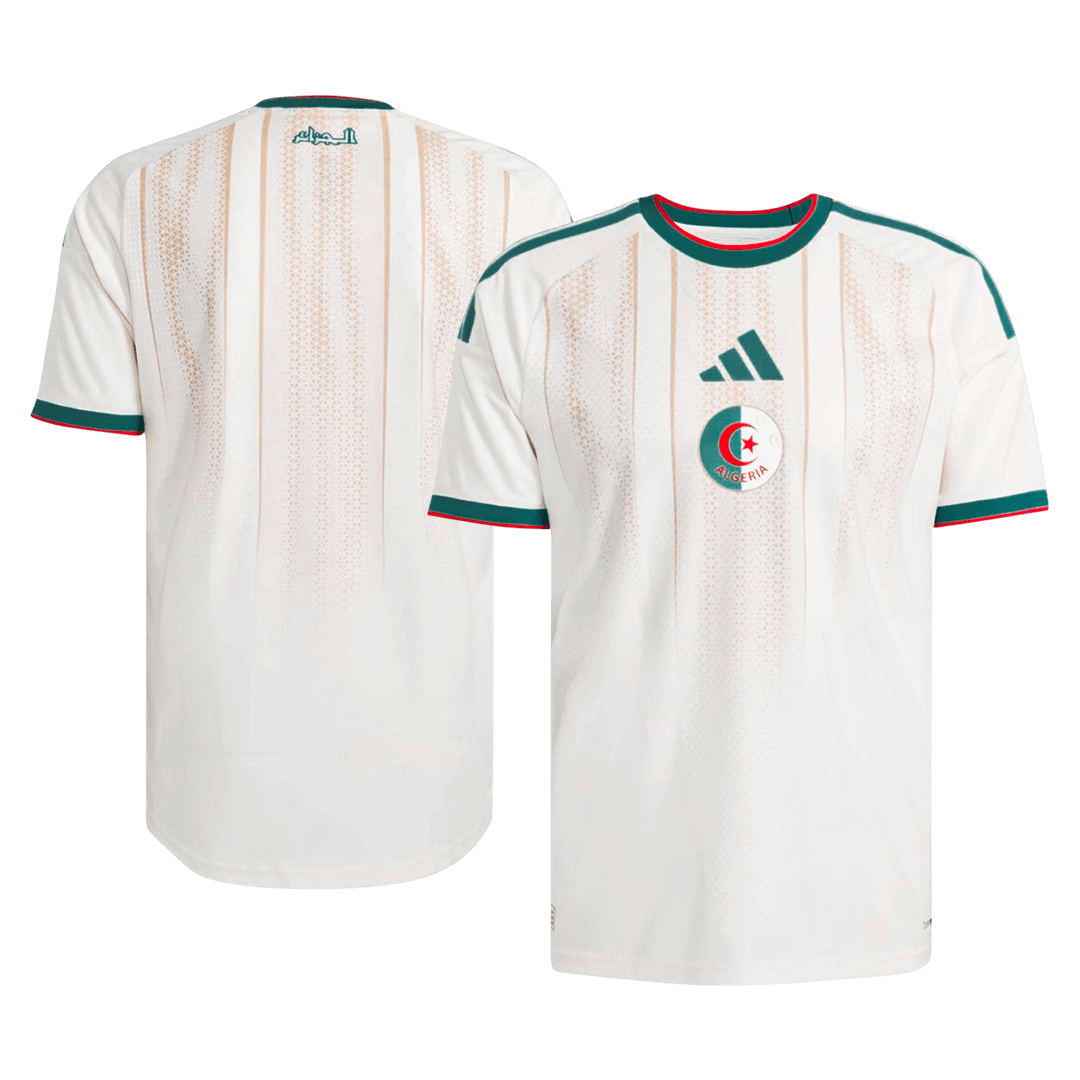 Algeria Home Soccer Jersey World Cup 2026 White - gojersey