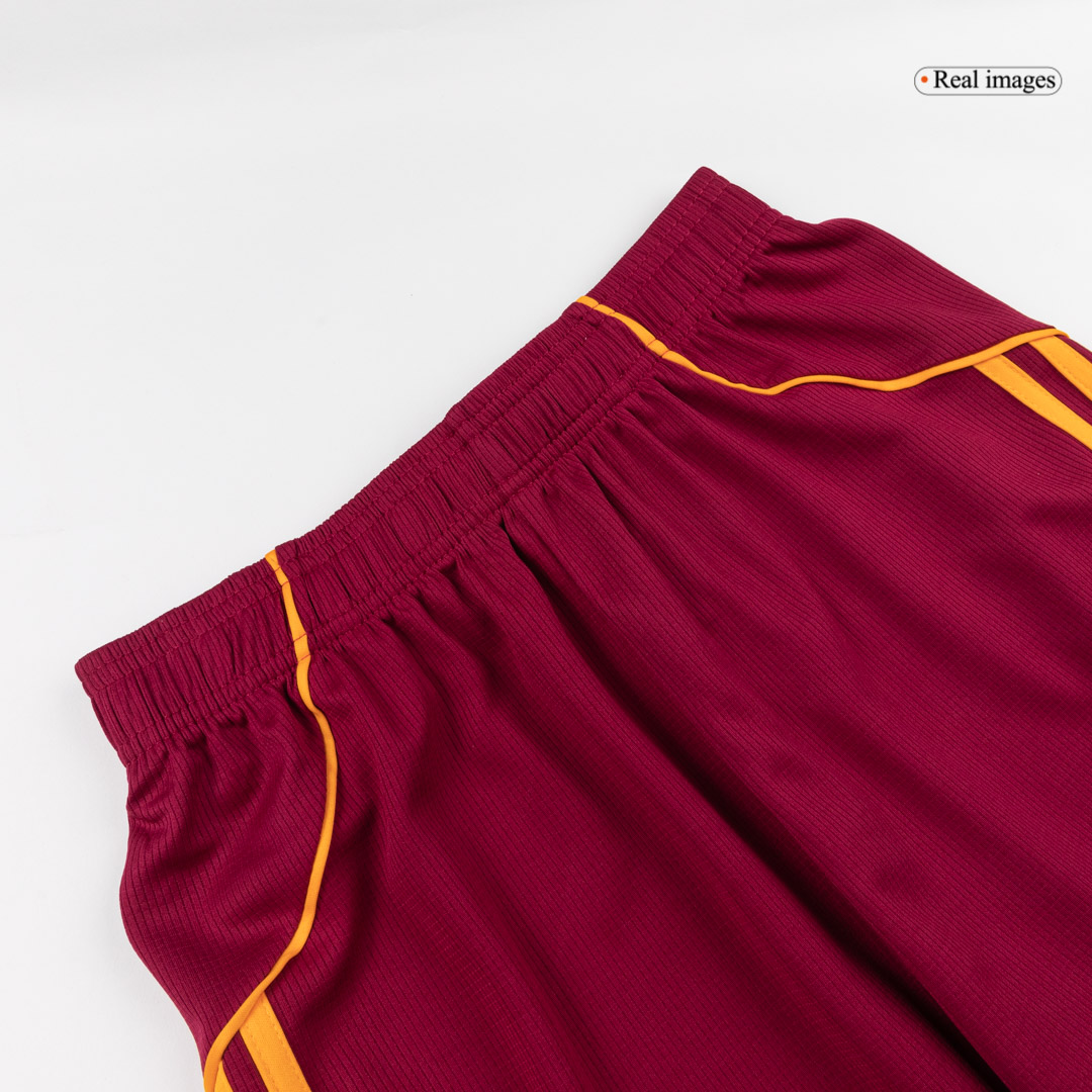 Roma Home Soccer Shorts 2025/26 - gojersey
