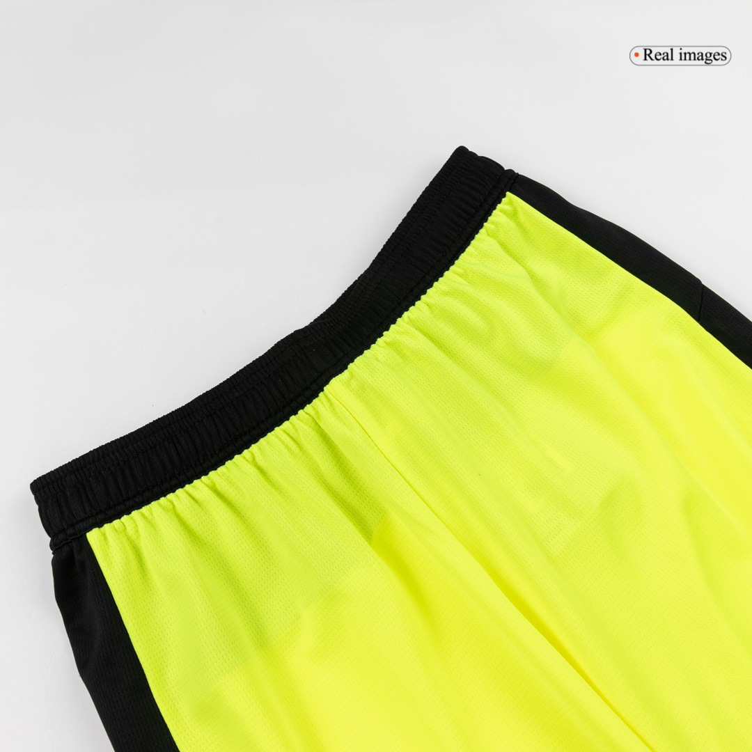 Dortmund Away Soccer Shorts 2025/26 - gojersey