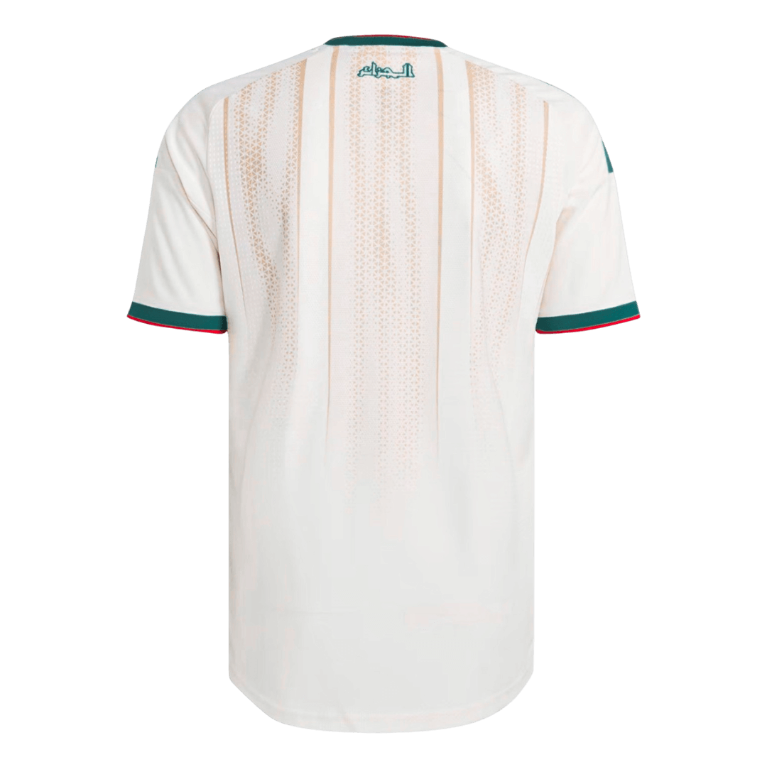Algeria Home Soccer Jersey World Cup 2026 White - gojersey