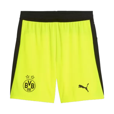 Dortmund Away Soccer Shorts 2025/26 - gojersey