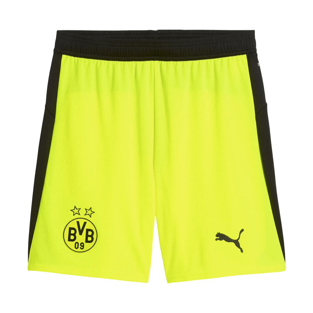 Dortmund Away Soccer Shorts 2025/26 - gojersey
