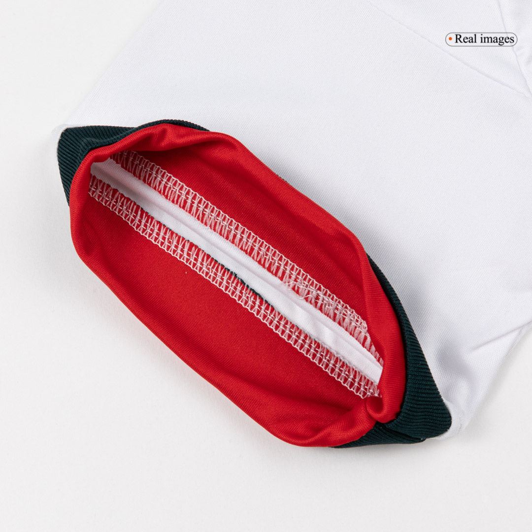 Kid's Mexico Away Soccer Jersey Kit(Jersey+Shorts) World Cup 2026 White - gojersey