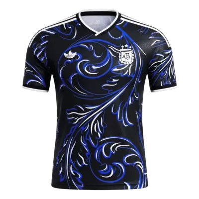 Argentina Away Soccer Jersey World Cup 2026 Black - gojersey