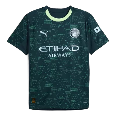Manchester City Fourth Away Soccer Jersey 2025/26 - gojersey