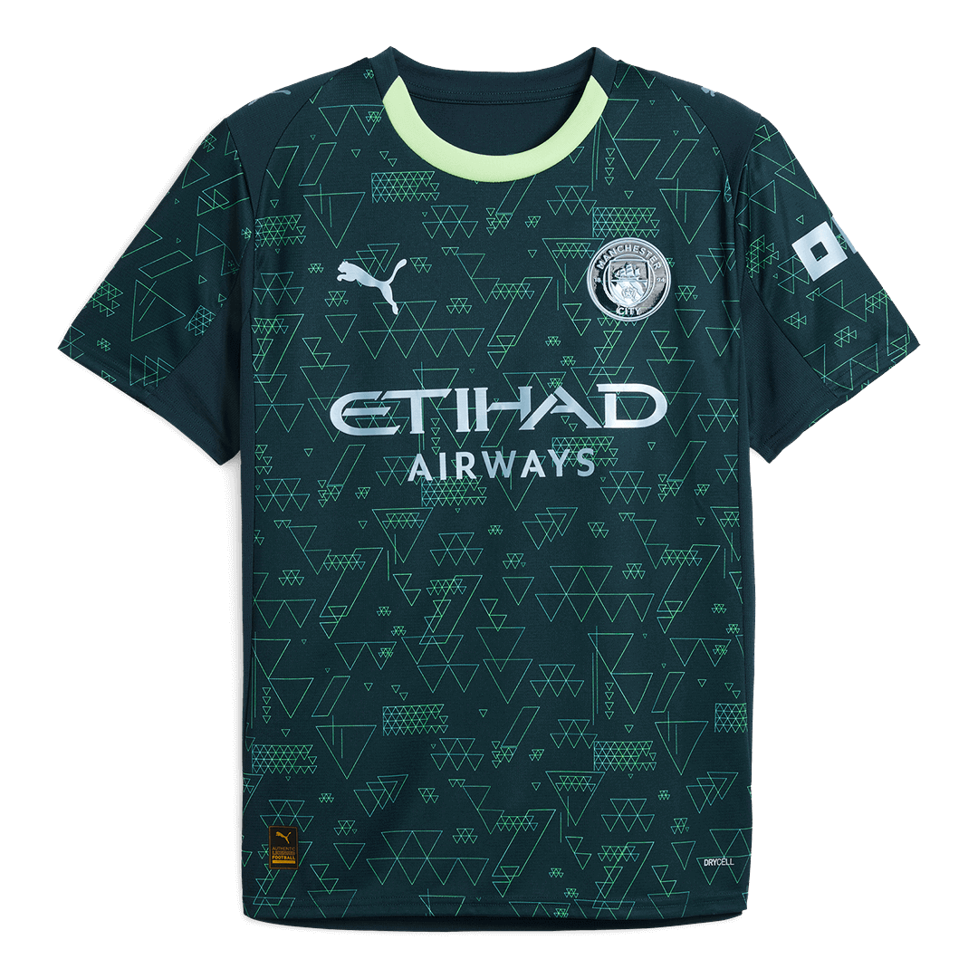 Manchester City Fourth Away Soccer Jersey 2025/26 - gojersey