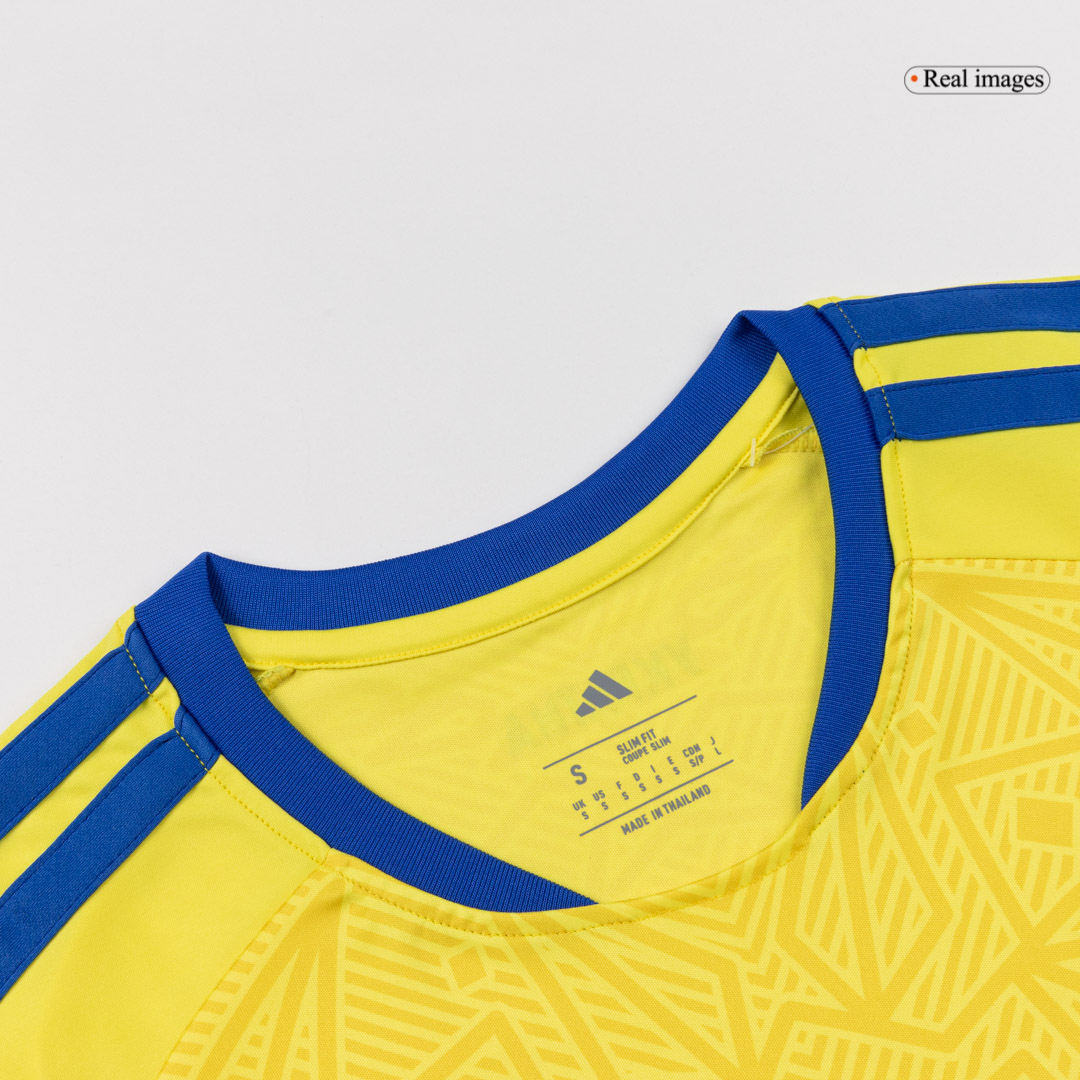 Ukraine Home Soccer Jersey World Cup 2026 Yellow - gojersey