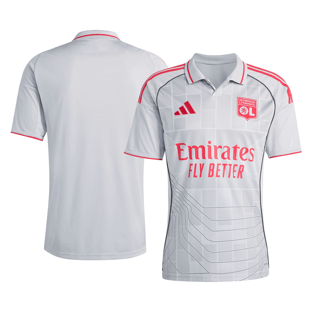 Olympique Lyonnais Third Away Soccer Jersey 2025/26 - gojersey