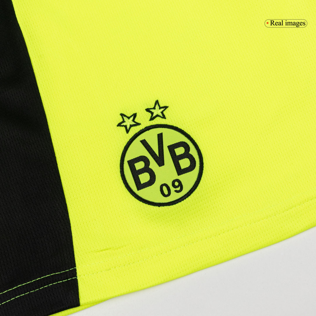 Dortmund Away Soccer Shorts 2025/26 - gojersey