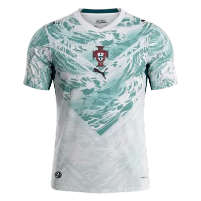 Portugal Away Soccer Jersey World Cup 2026 White&Green - gojersey