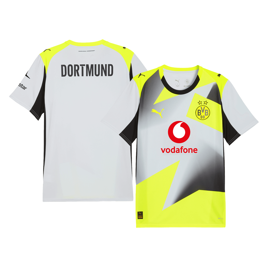 Dortmund Away Soccer Jersey 2025/26 - gojersey
