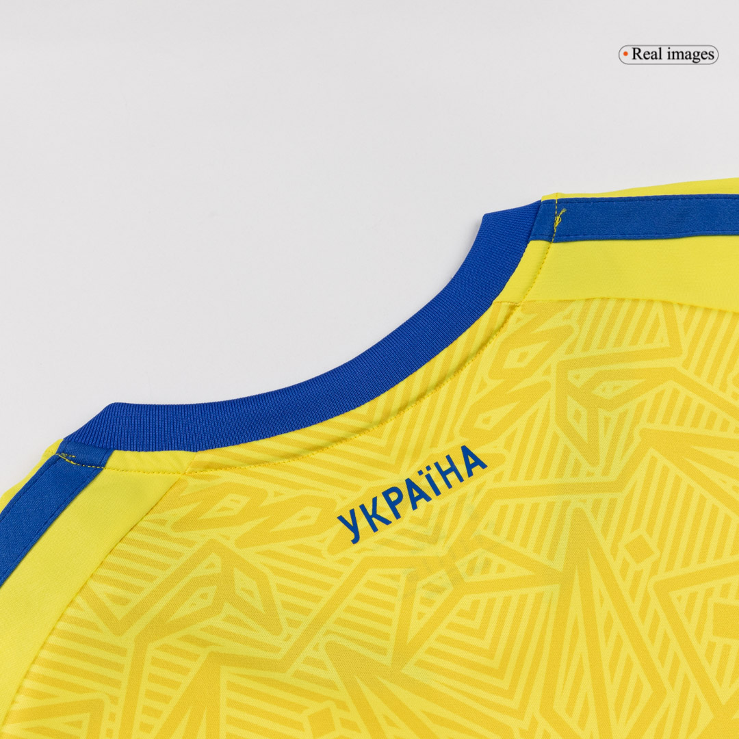 Ukraine Home Soccer Jersey World Cup 2026 Yellow - gojersey
