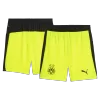 Dortmund Away Soccer Shorts 2025/26 - gojersey