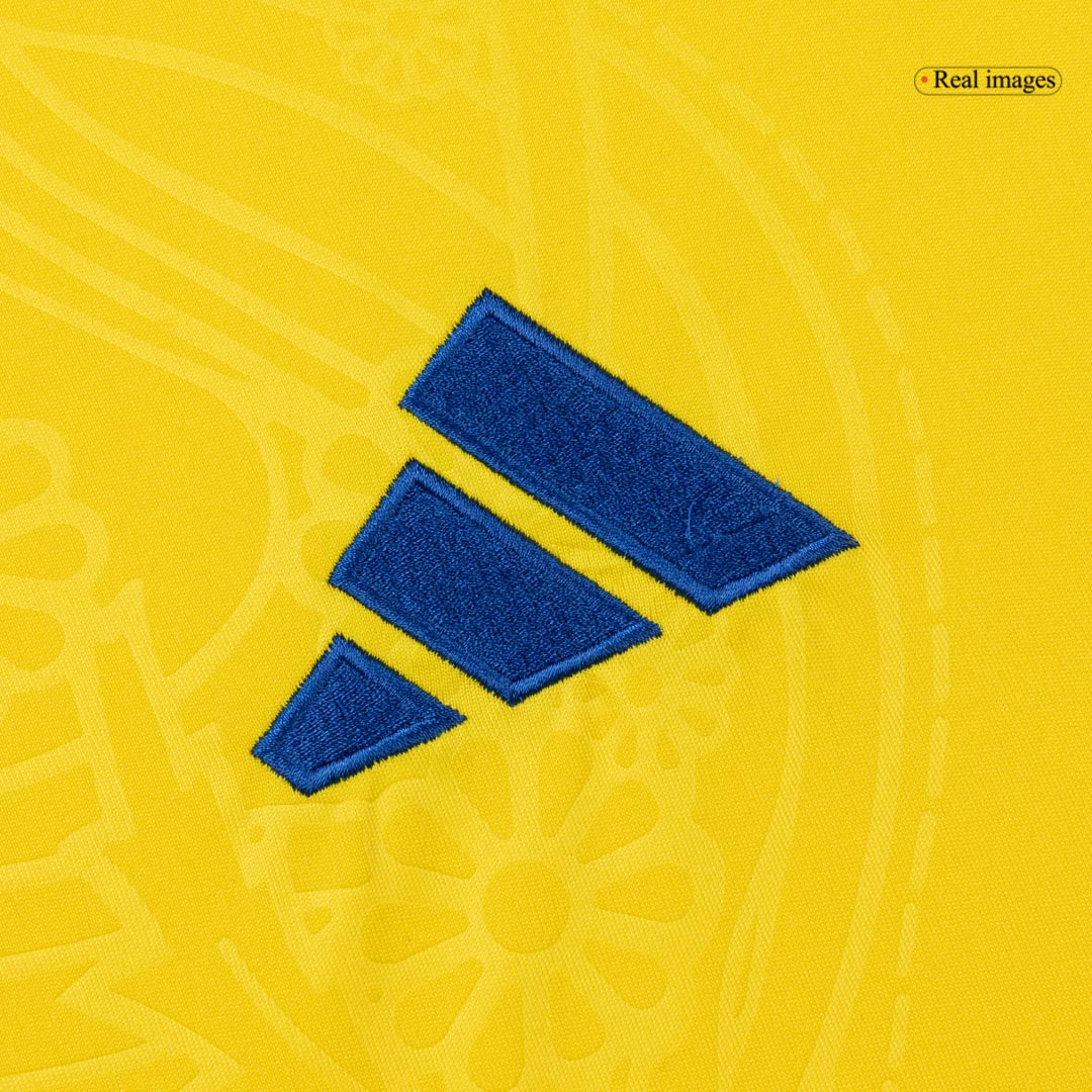 Sweden Home Soccer Jersey World Cup 2026 Yellow - gojersey