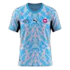 Switzerland Away Soccer Jersey World Cup 2026 Blue - gojersey