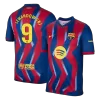 Barcelona LEWANDOWSKI #9 Fourth Away Soccer Jersey 2025/26 - gojersey