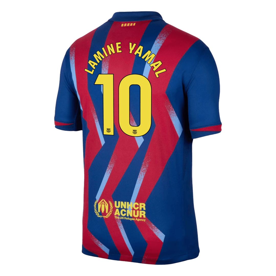 Barcelona LAMINE YAMAL #10 Fourth Away Soccer Jersey 2025/26 - gojersey
