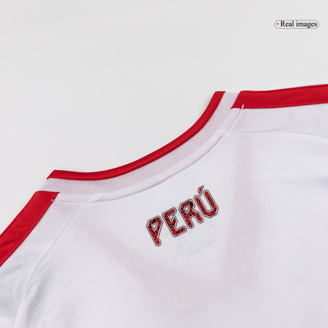 Peru Home Soccer Jersey World Cup 2026 White - gojersey