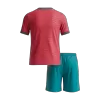 Kid's Portugal Home Soccer Jersey Kit(Jersey+Shorts) World Cup 2026 Red - gojersey