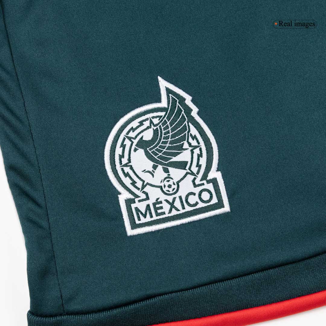 Kid's Mexico Away Soccer Jersey Kit(Jersey+Shorts) World Cup 2026 White - gojersey